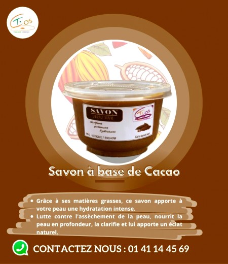 Savon Clarifiant Teint Noir Peau Sèche 